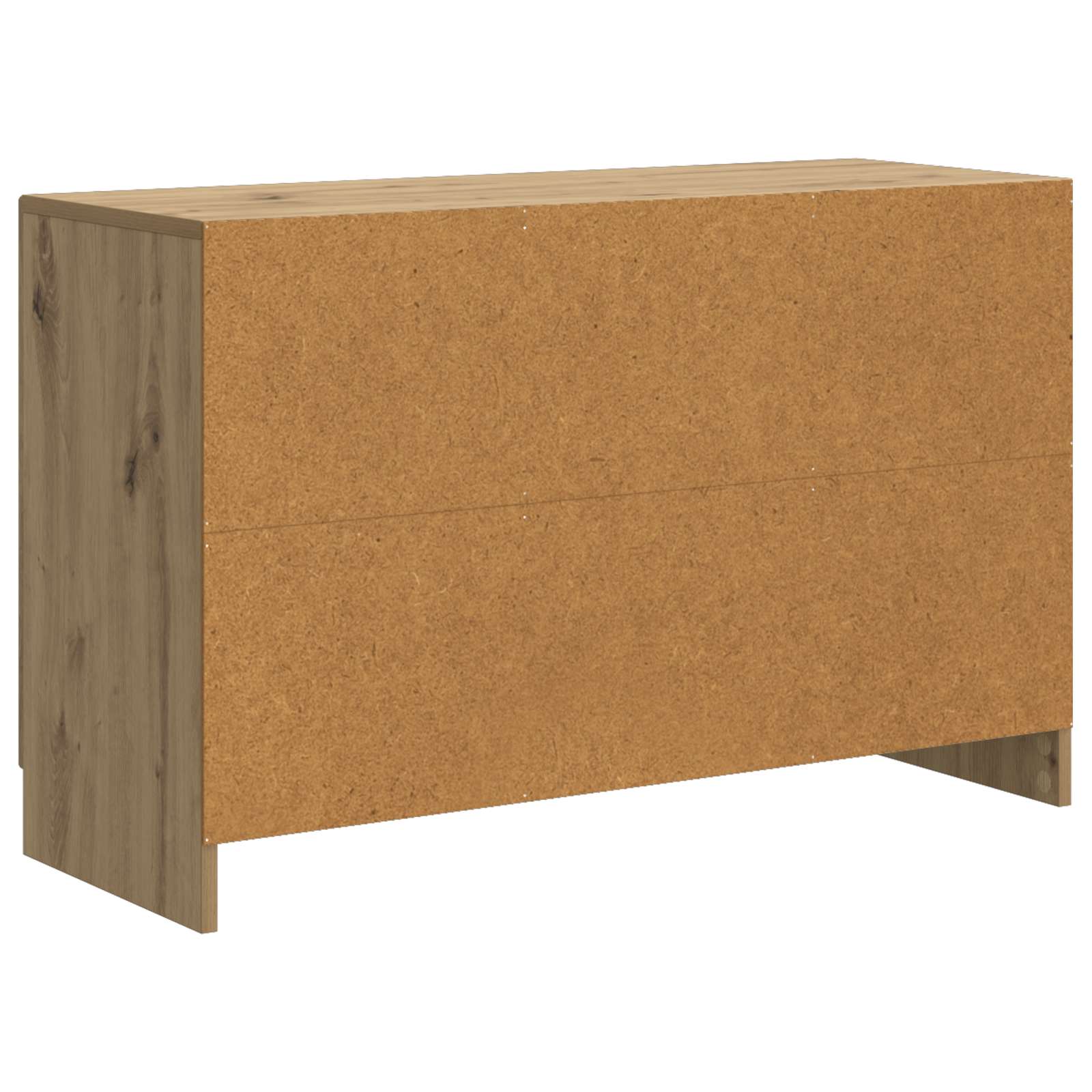 vidaXL Bufet Dąb artisan 89 x 34,5 x 57 cm Drewno inżynieryjne