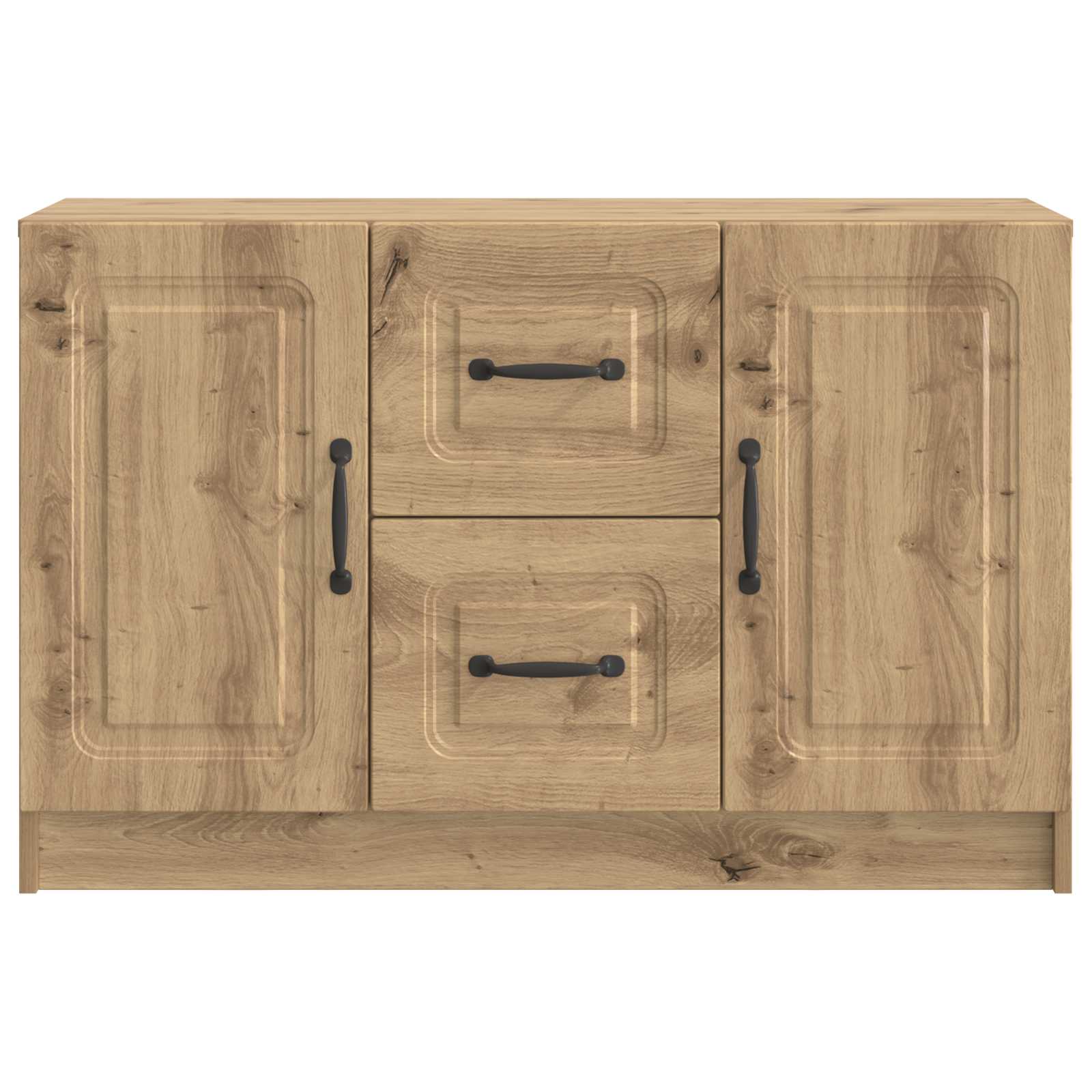 vidaXL Bufet Dąb artisan 89 x 34,5 x 57 cm Drewno inżynieryjne