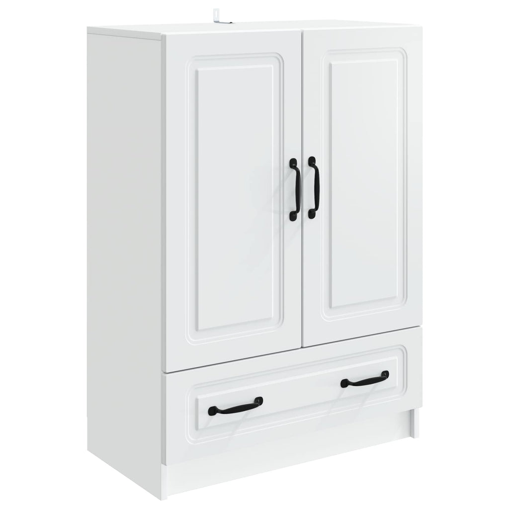vidaXL Bufet Biały 66 x 34,5 x 92 cm Drewno inżynieryjne