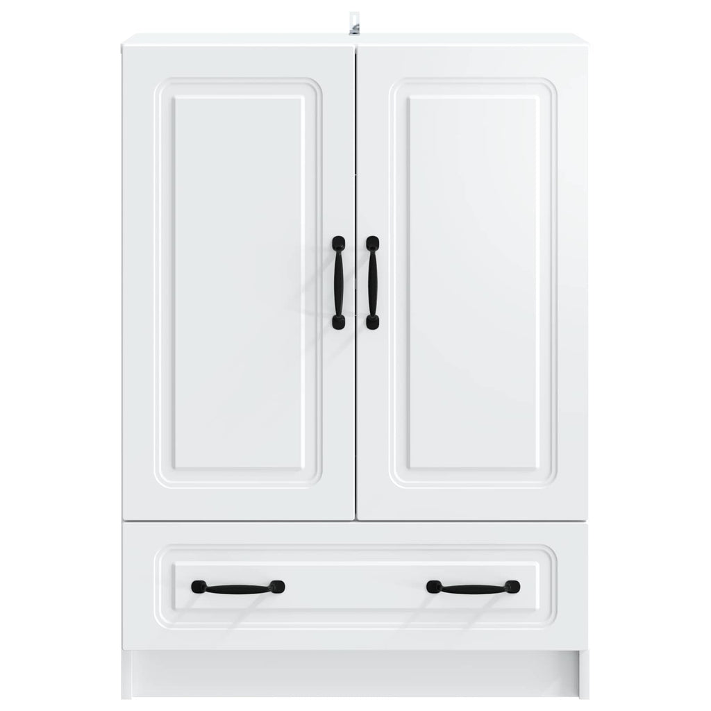 vidaXL Bufet Biały 66 x 34,5 x 92 cm Drewno inżynieryjne