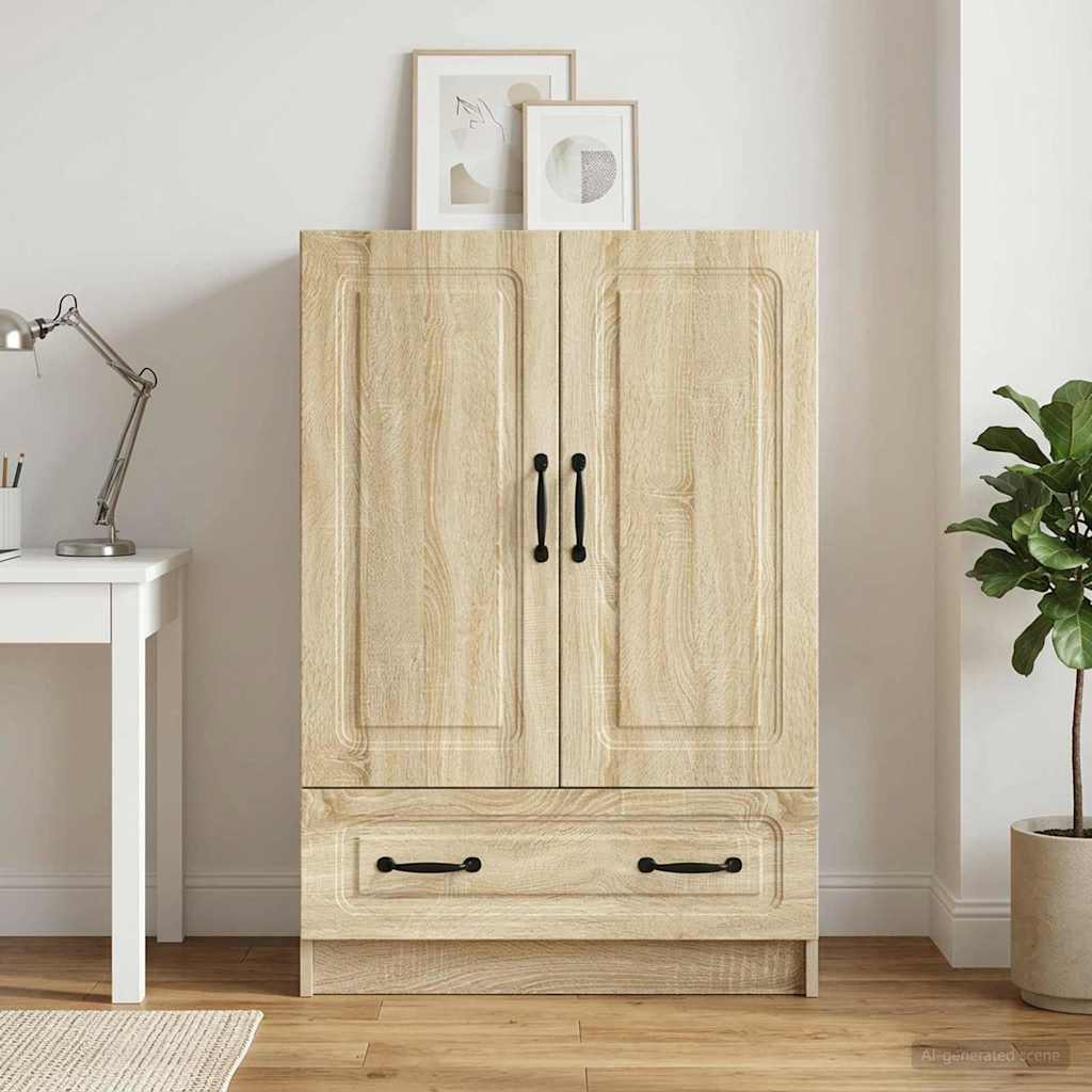 vidaXL Bufet dąb Sonoma 66 x 34,5 x 92 cm Drewno inżynieryjne