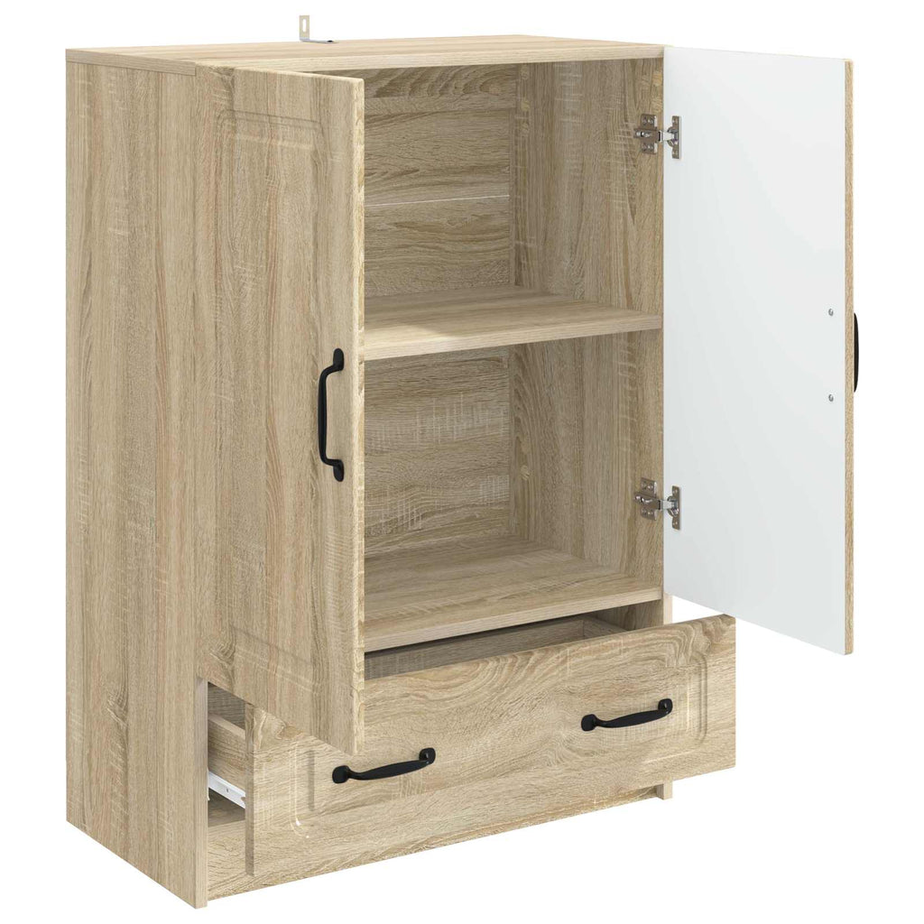 vidaXL Bufet dąb Sonoma 66 x 34,5 x 92 cm Drewno inżynieryjne