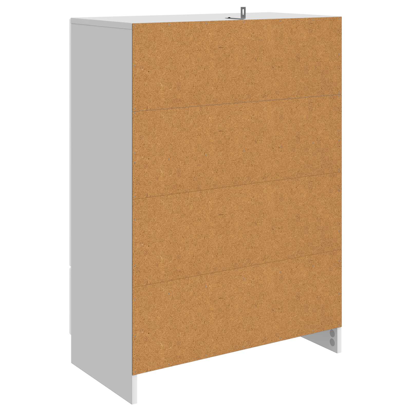 vidaXL Bufet Biały wysoki połysk 66 x 34,5 x 92 cm Drewno inżynieryjne