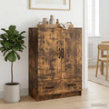 vidaXL Bufet Dąb wędzony 66 x 34,5 x 92 cm Drewno inżynieryjne