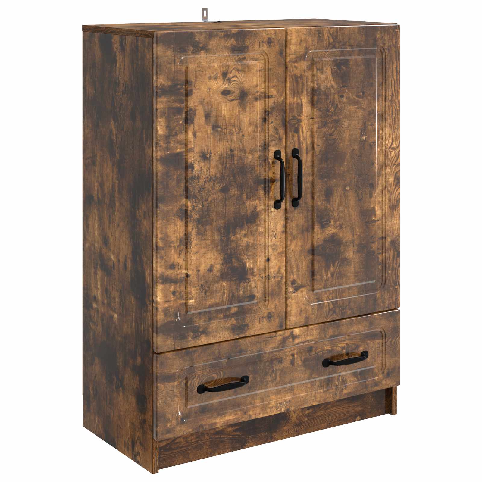 vidaXL Bufet Dąb wędzony 66 x 34,5 x 92 cm Drewno inżynieryjne