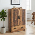 vidaXL Bufet Stare drewno 66 x 34,5 x 92 cm Drewno inżynieryjne