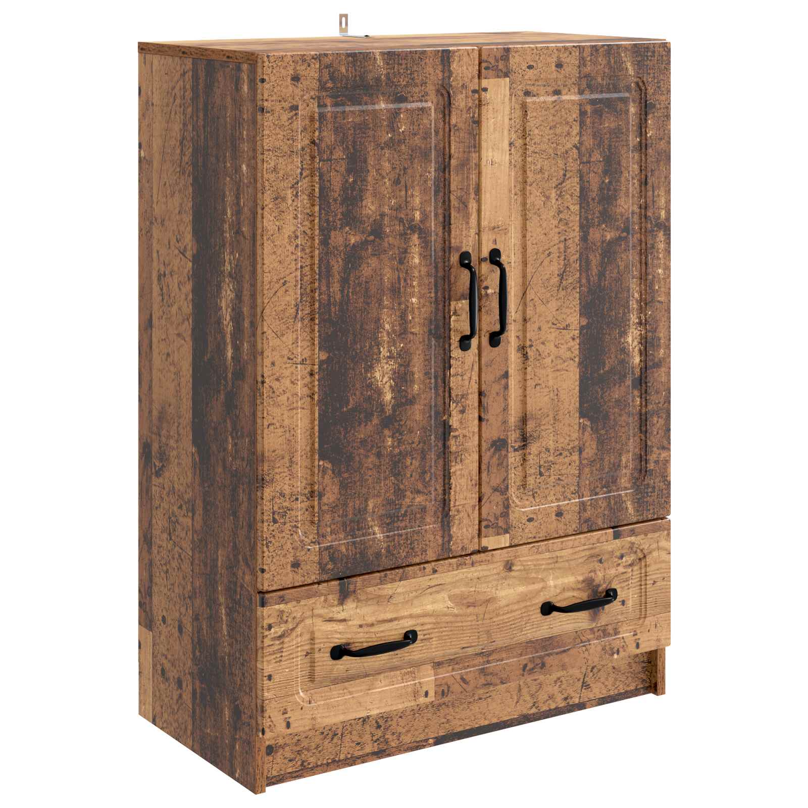 vidaXL Bufet Stare drewno 66 x 34,5 x 92 cm Drewno inżynieryjne