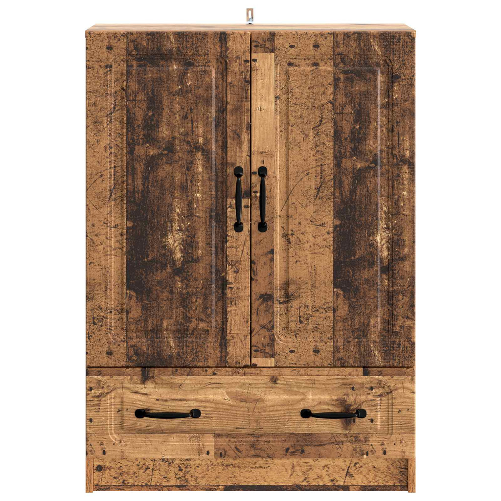 vidaXL Bufet Stare drewno 66 x 34,5 x 92 cm Drewno inżynieryjne