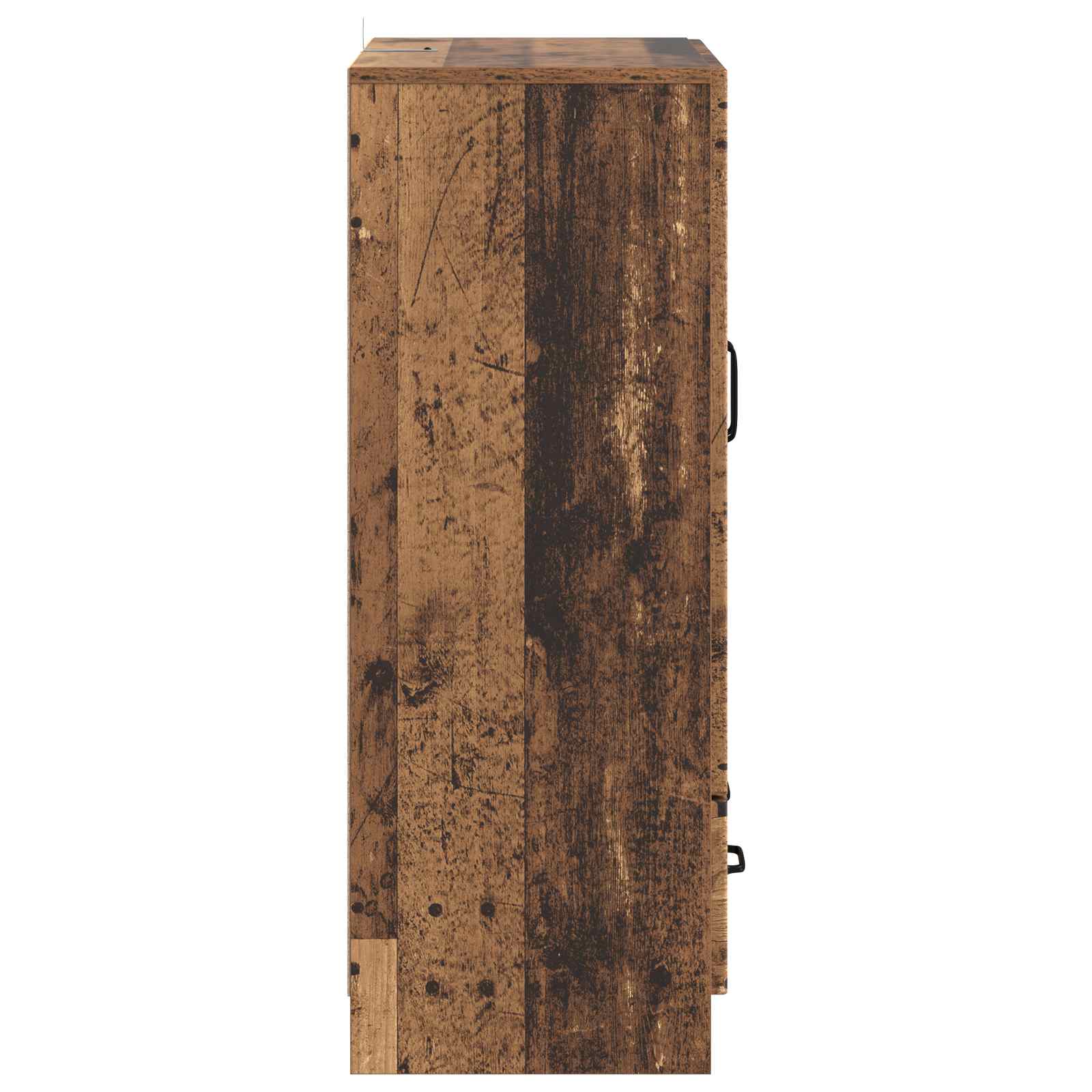 vidaXL Bufet Stare drewno 66 x 34,5 x 92 cm Drewno inżynieryjne
