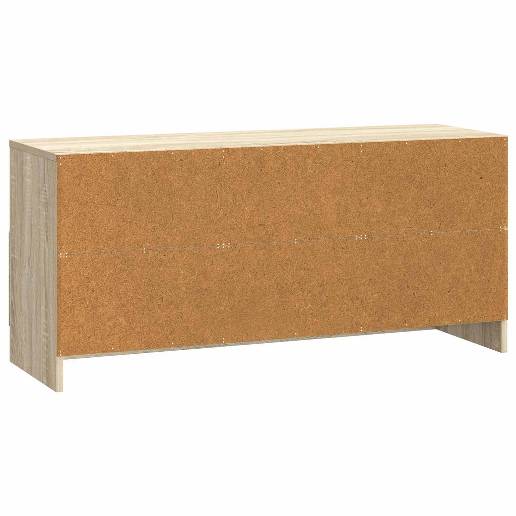 vidaXL Szafka pod telewizor z szufladą dąb Sonoma 102 x 34,5 x 47 cm