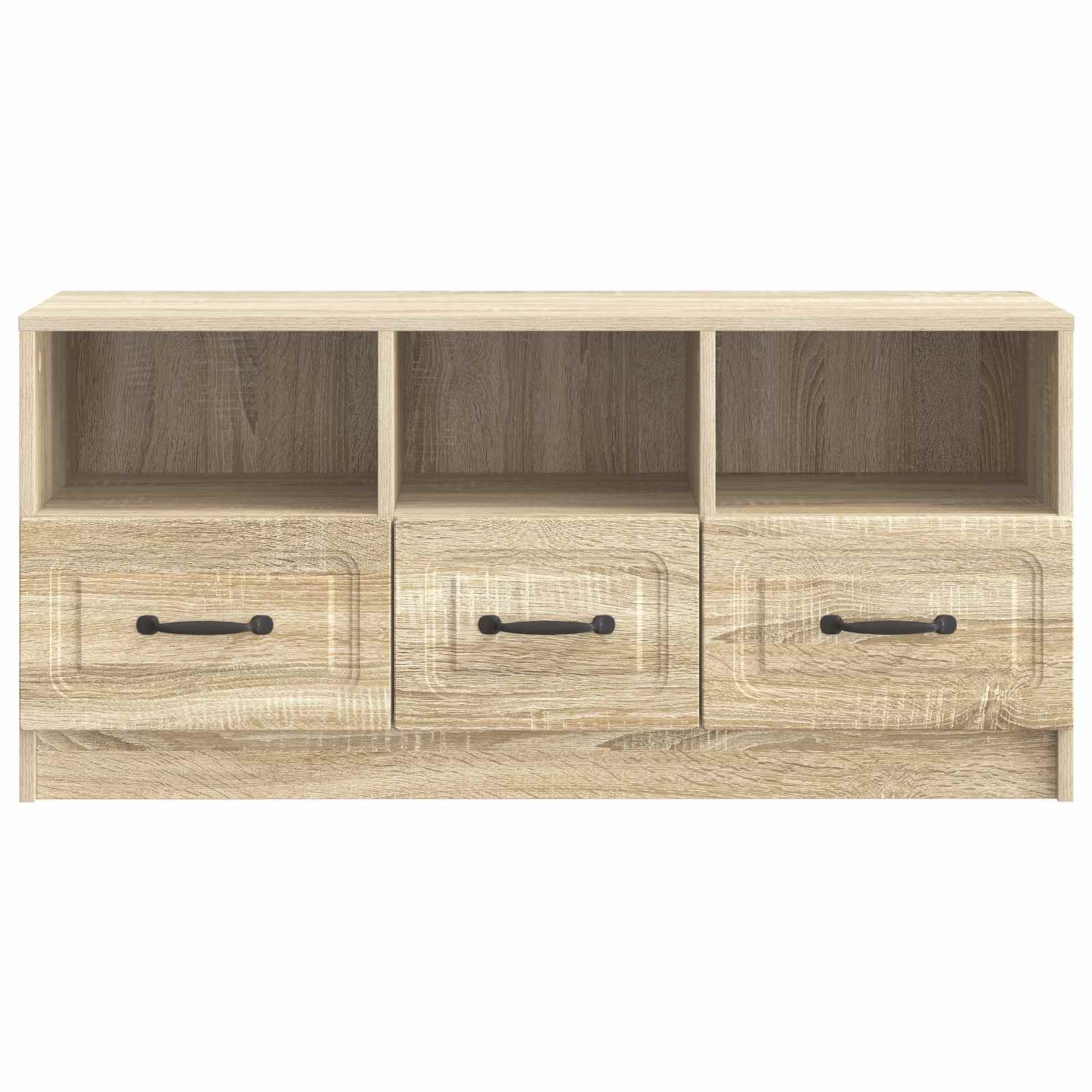 vidaXL Szafka pod telewizor z szufladą dąb Sonoma 102 x 34,5 x 47 cm