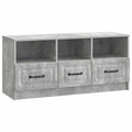 vidaXL Szafka pod telewizor Betonowy szary 102 x 34,5 x 47 cm