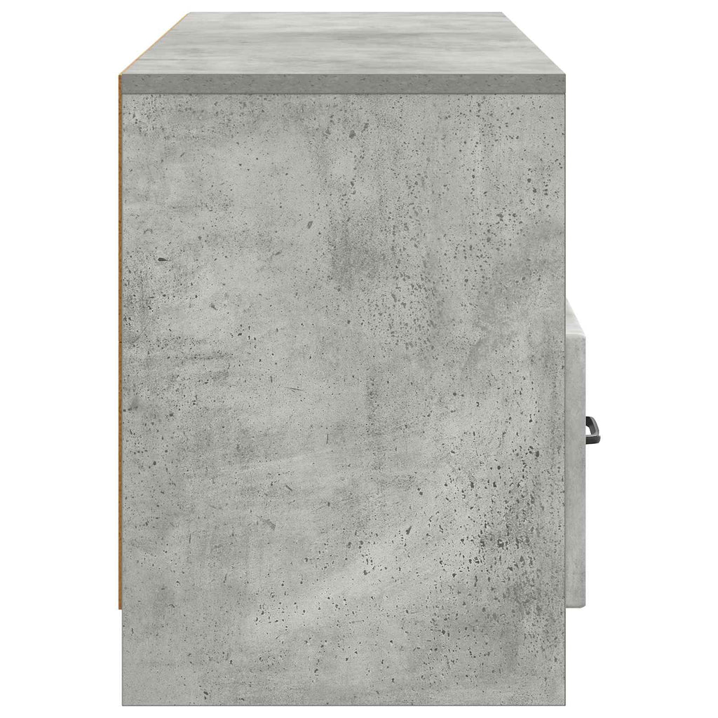 vidaXL Szafka pod telewizor Betonowy szary 102 x 34,5 x 47 cm