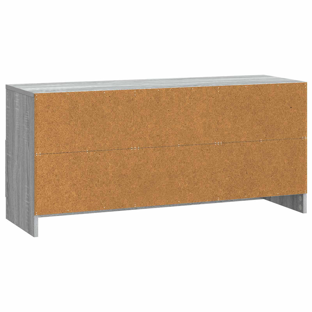 vidaXL Szafka pod telewizor z szufladą Szary Sonoma 102 x 34,5 x 47 cm