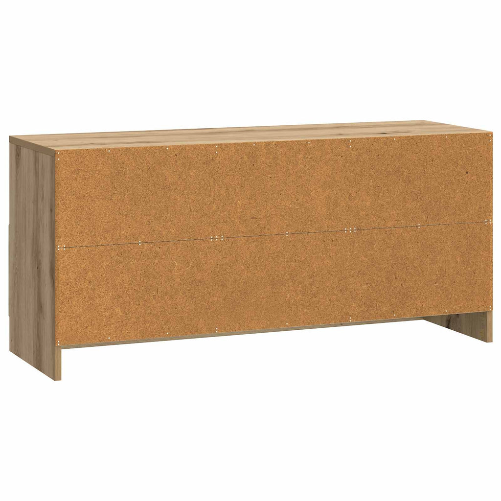 vidaXL Szafka pod telewizor z szufladą Dąb artisan 102 x 34,5 x 47 cm