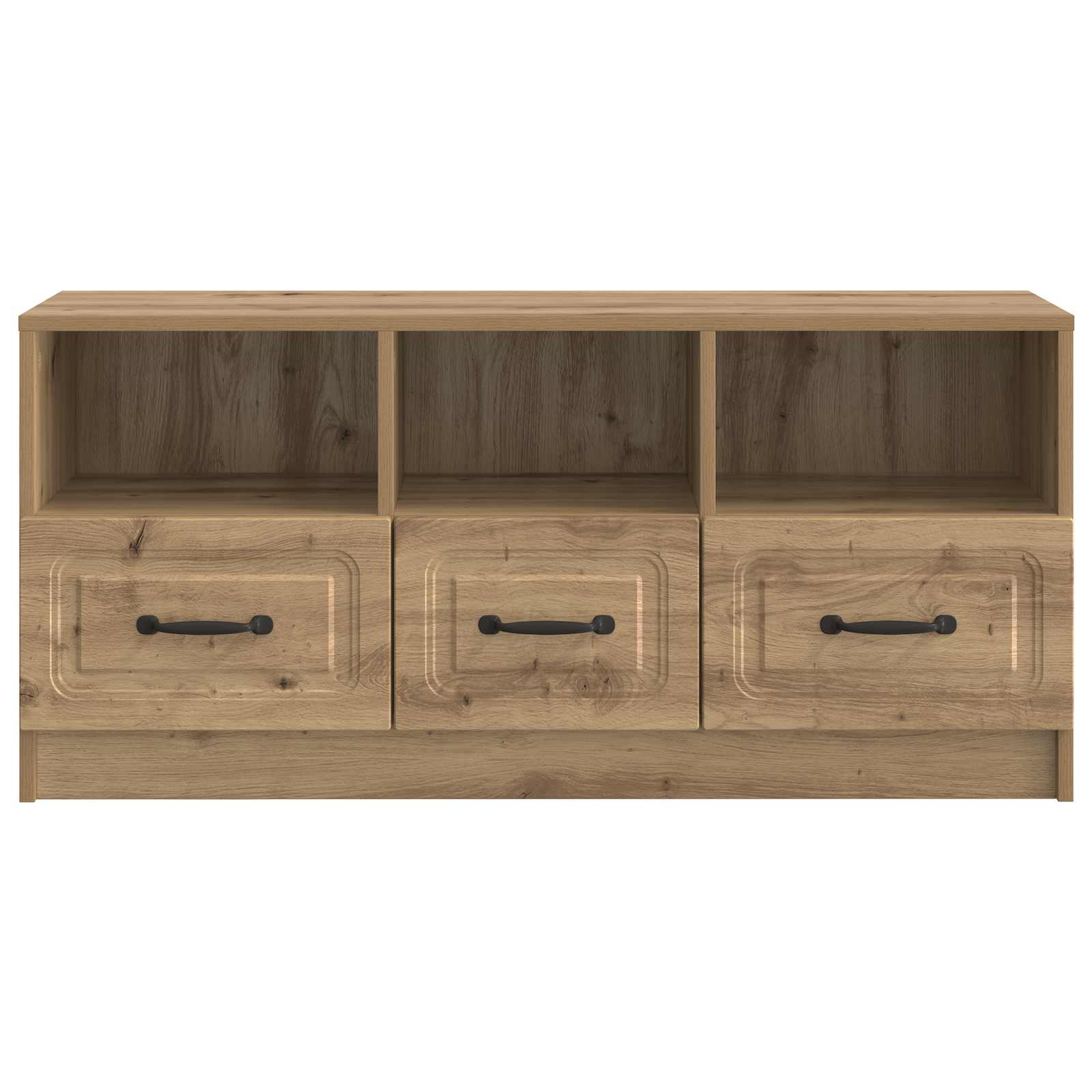 vidaXL Szafka pod telewizor z szufladą Dąb artisan 102 x 34,5 x 47 cm