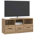 vidaXL Szafka pod telewizor z szufladą Dąb artisan 102 x 34,5 x 47 cm