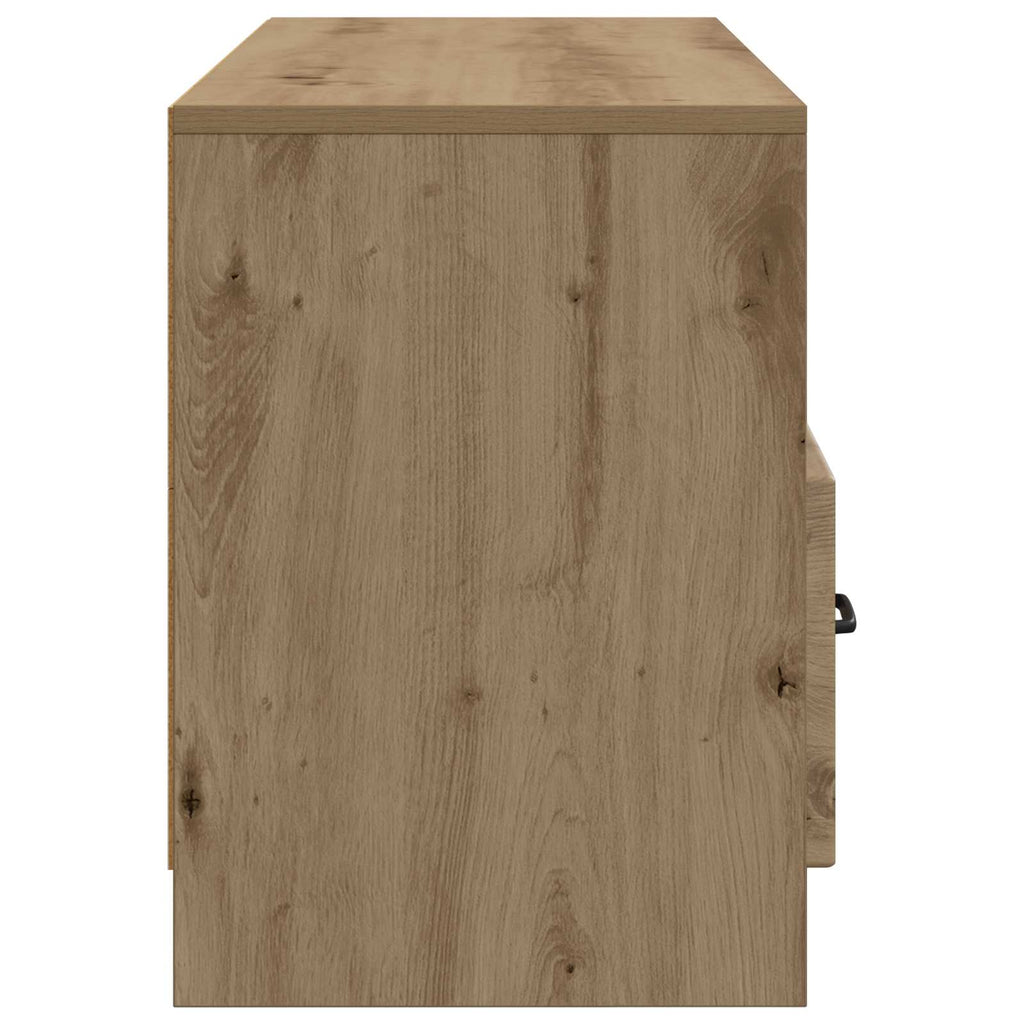 vidaXL Szafka pod telewizor z szufladą Dąb artisan 102 x 34,5 x 47 cm