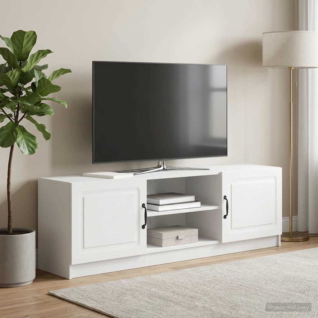 vidaXL Szafka pod telewizor Biały 150 x 31 x 47 cm Drewno inżynieryjne