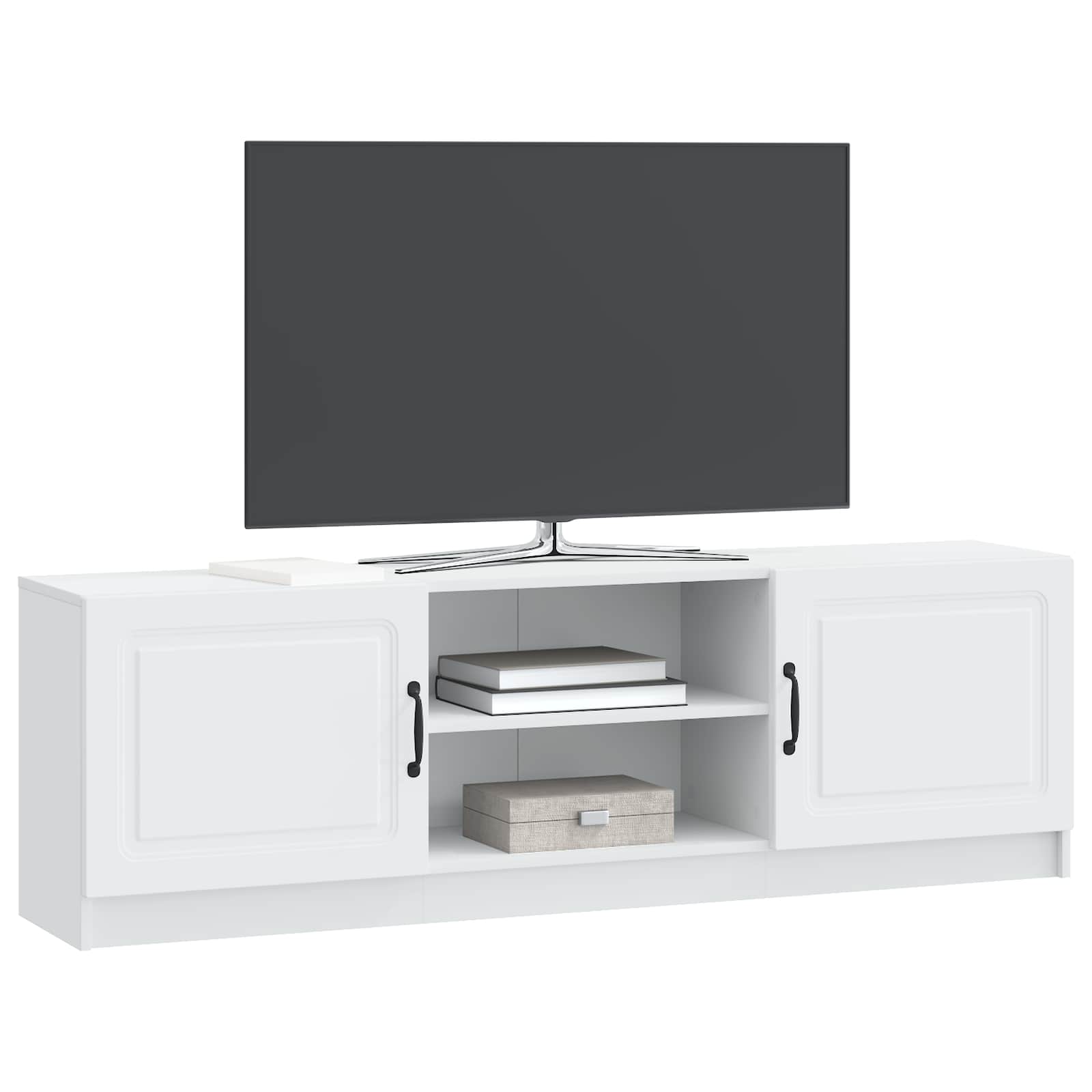 vidaXL Szafka pod telewizor Biały 150 x 31 x 47 cm Drewno inżynieryjne