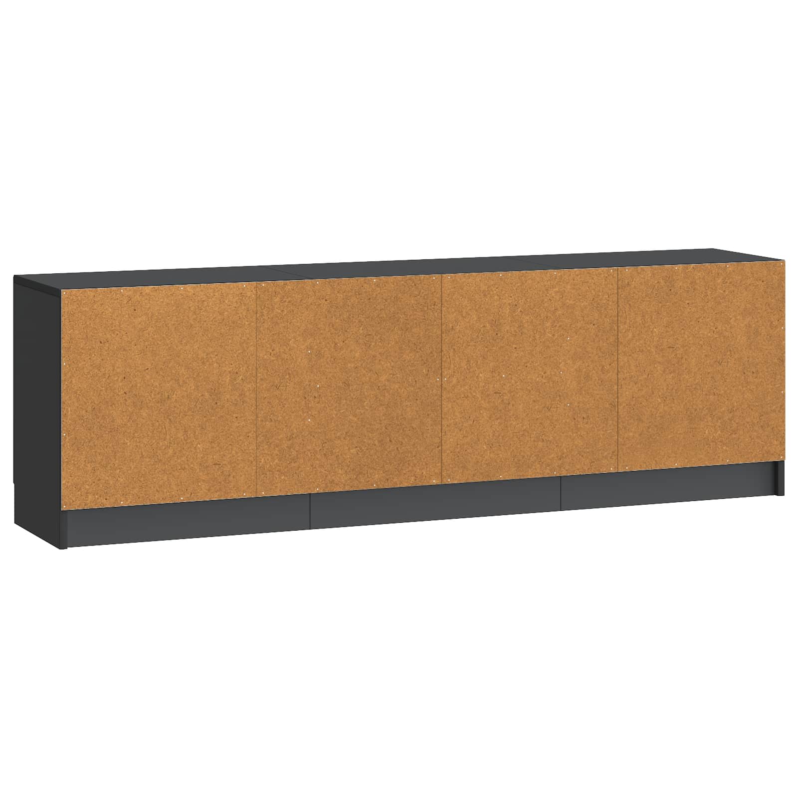 vidaXL Szafka pod telewizor Czarny 150 x 31 x 47 cm