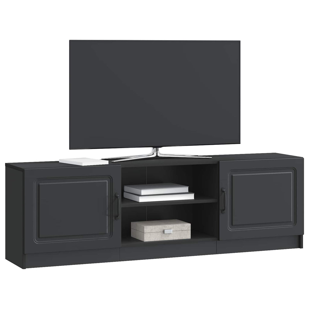 vidaXL Szafka pod telewizor Czarny 150 x 31 x 47 cm