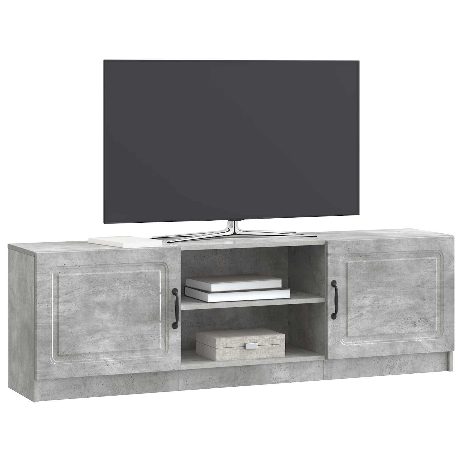 vidaXL Szafka pod telewizor Betonowy szary 150 x 31 x 47 cm