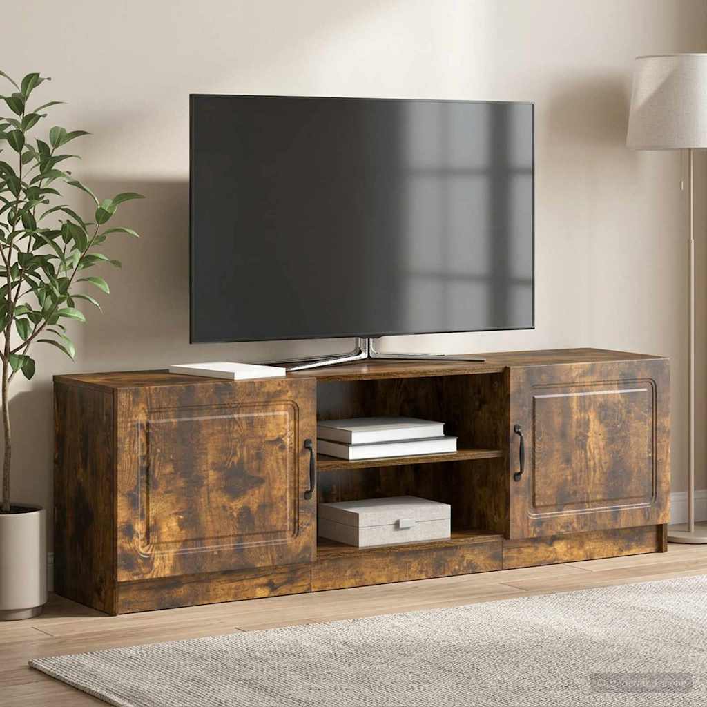vidaXL Szafka pod telewizor Dąb wędzony 150 x 31 x 47 cm