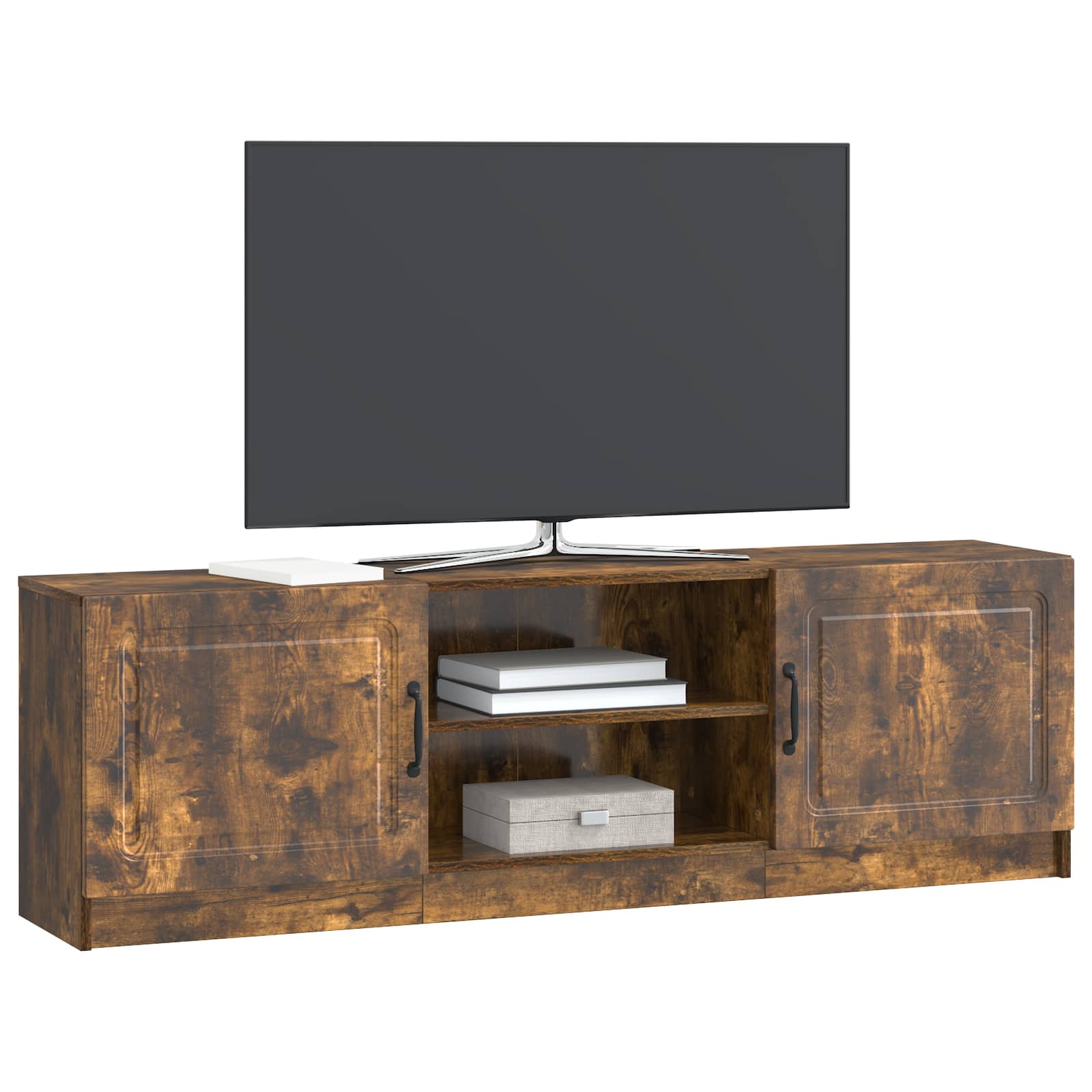 vidaXL Szafka pod telewizor Dąb wędzony 150 x 31 x 47 cm