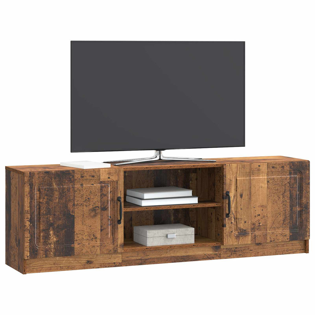 vidaXL Szafka pod telewizor Stare drewno 150 x 31 x 47 cm