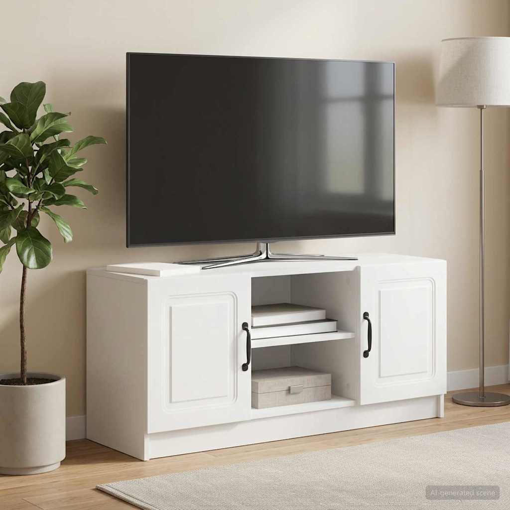 vidaXL Szafka pod telewizor Biały 102 x 34,5 x 47 cm