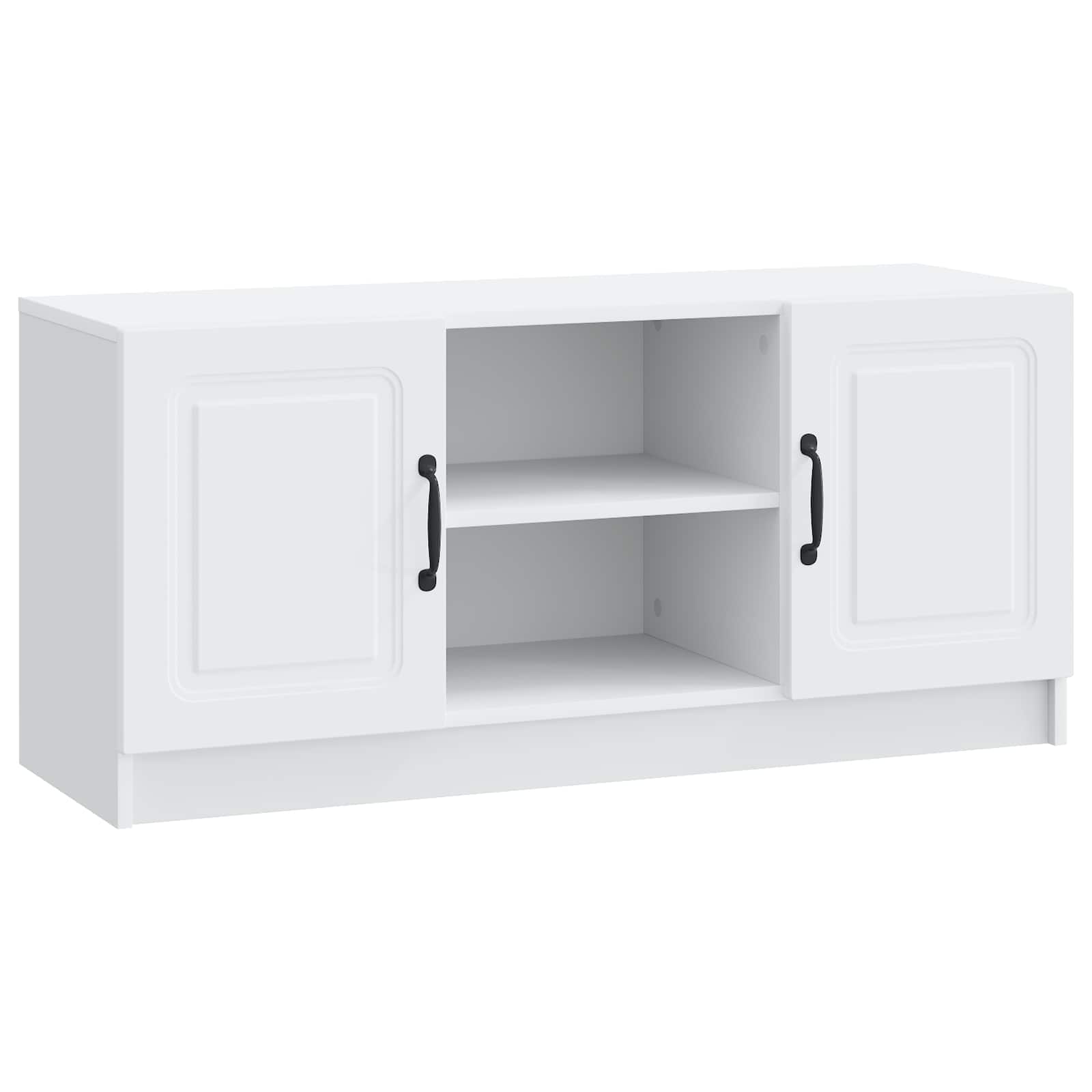 vidaXL Szafka pod telewizor Biały 102 x 34,5 x 47 cm