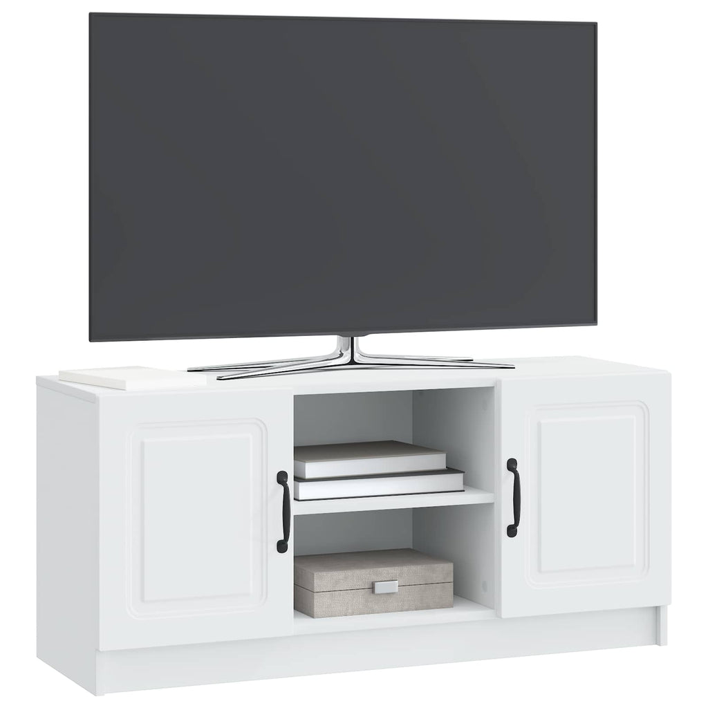 vidaXL Szafka pod telewizor Biały 102 x 34,5 x 47 cm