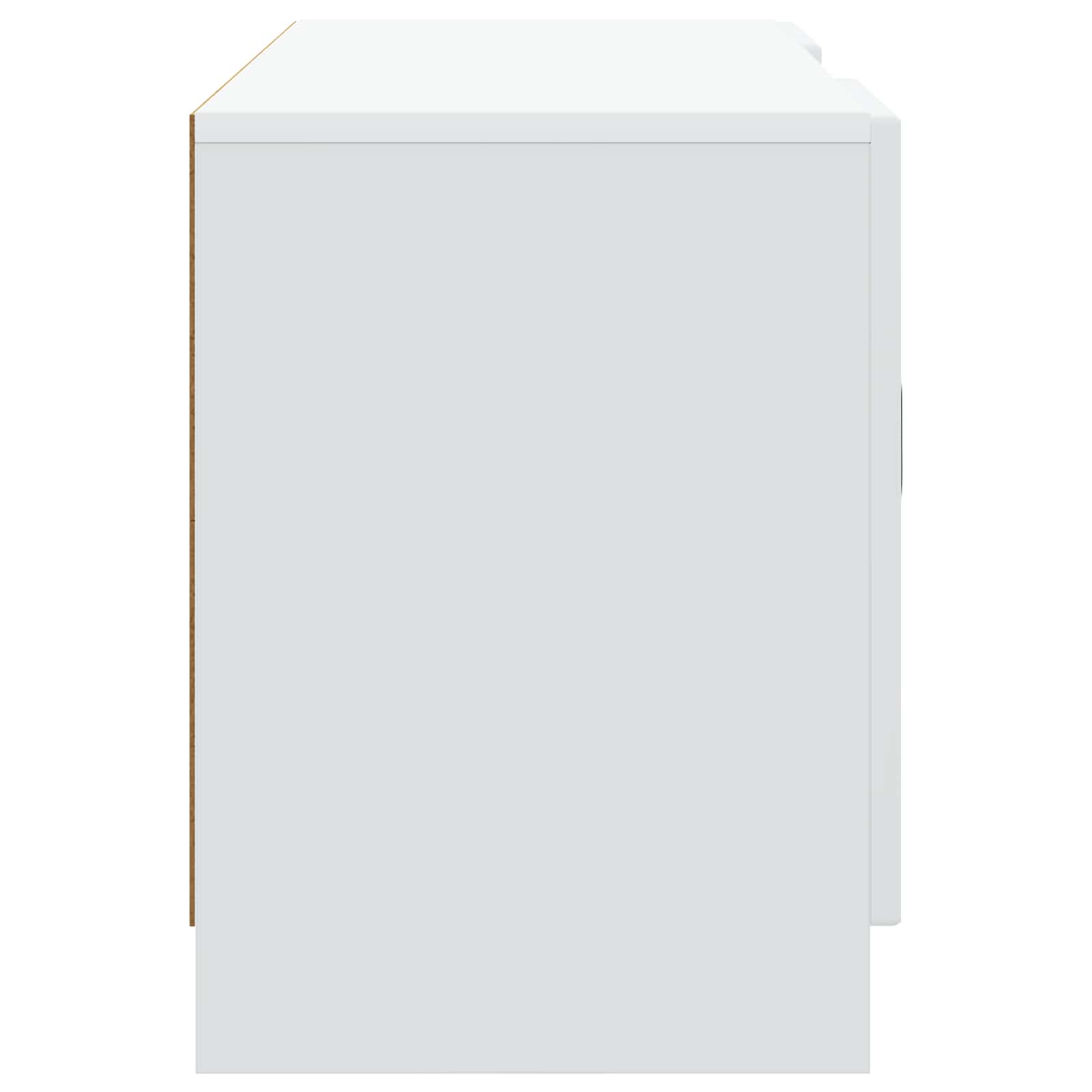 vidaXL Szafka pod telewizor Biały 102 x 34,5 x 47 cm