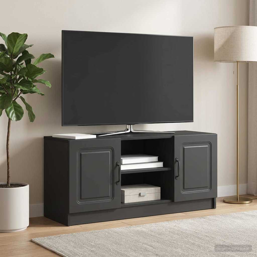 vidaXL Szafka pod telewizor Czarny 102 x 34,5 x 47 cm