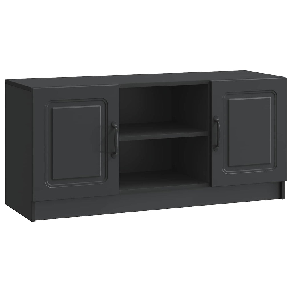 vidaXL Szafka pod telewizor Czarny 102 x 34,5 x 47 cm