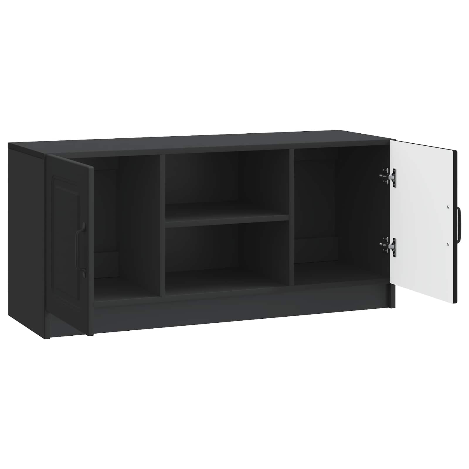 vidaXL Szafka pod telewizor Czarny 102 x 34,5 x 47 cm