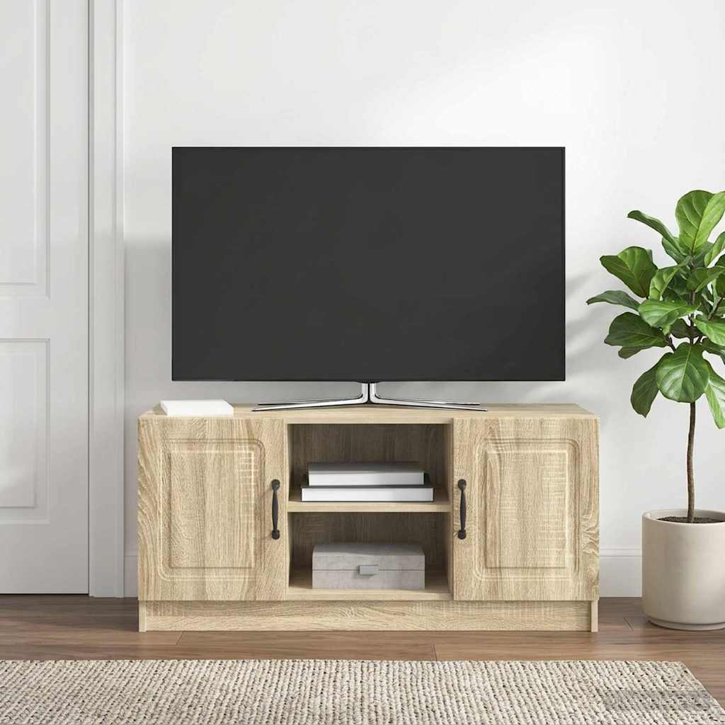 vidaXL Szafka pod telewizor dąb Sonoma 102 x 34,5 x 47 cm