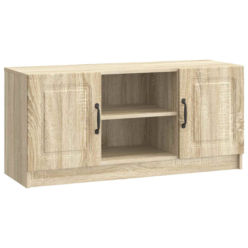 vidaXL Szafka pod telewizor dąb Sonoma 102 x 34,5 x 47 cm