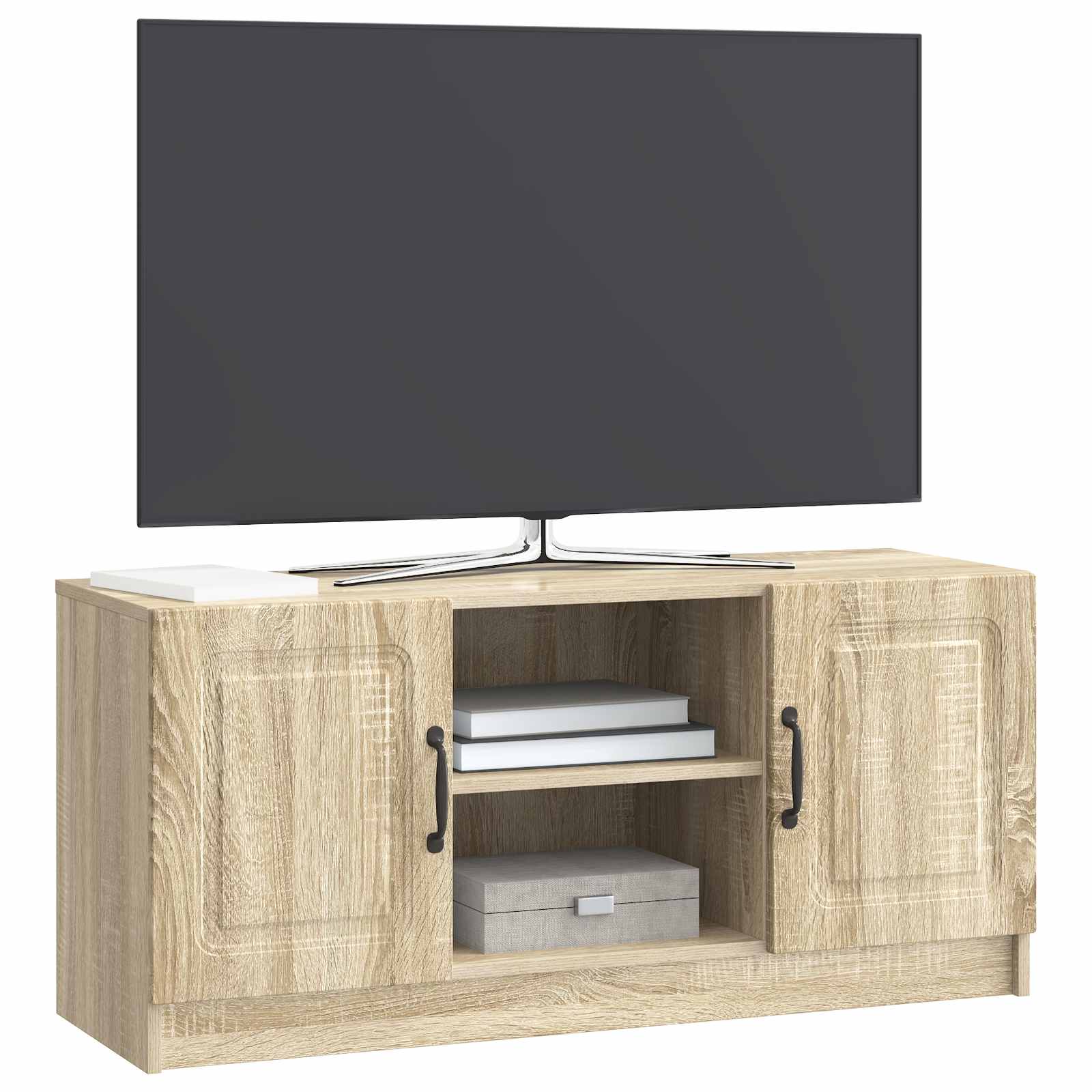 vidaXL Szafka pod telewizor dąb Sonoma 102 x 34,5 x 47 cm