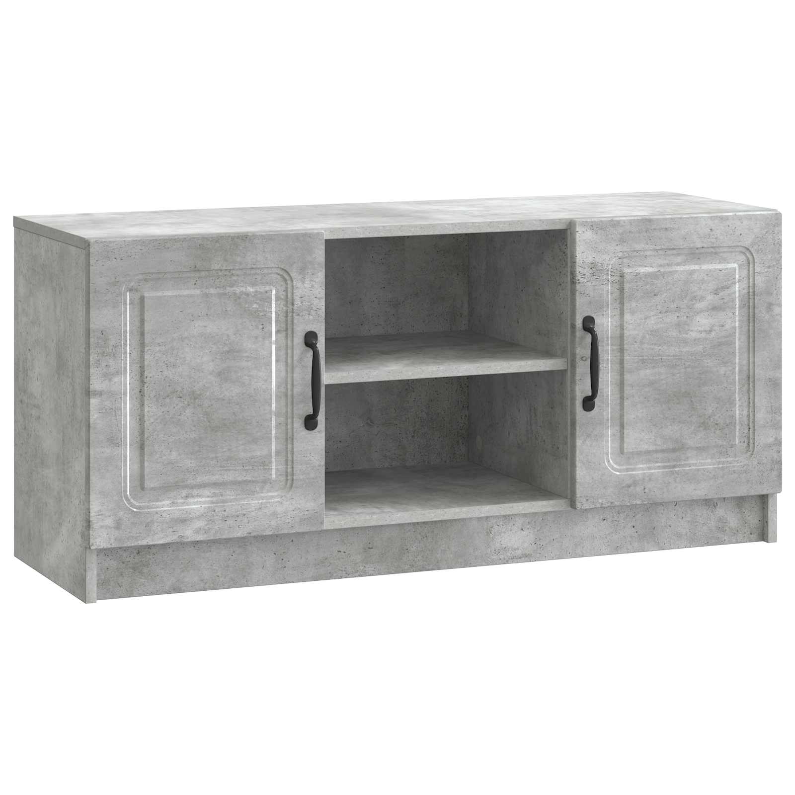 vidaXL Szafka pod telewizor Betonowy szary 102 x 34,5 x 47 cm