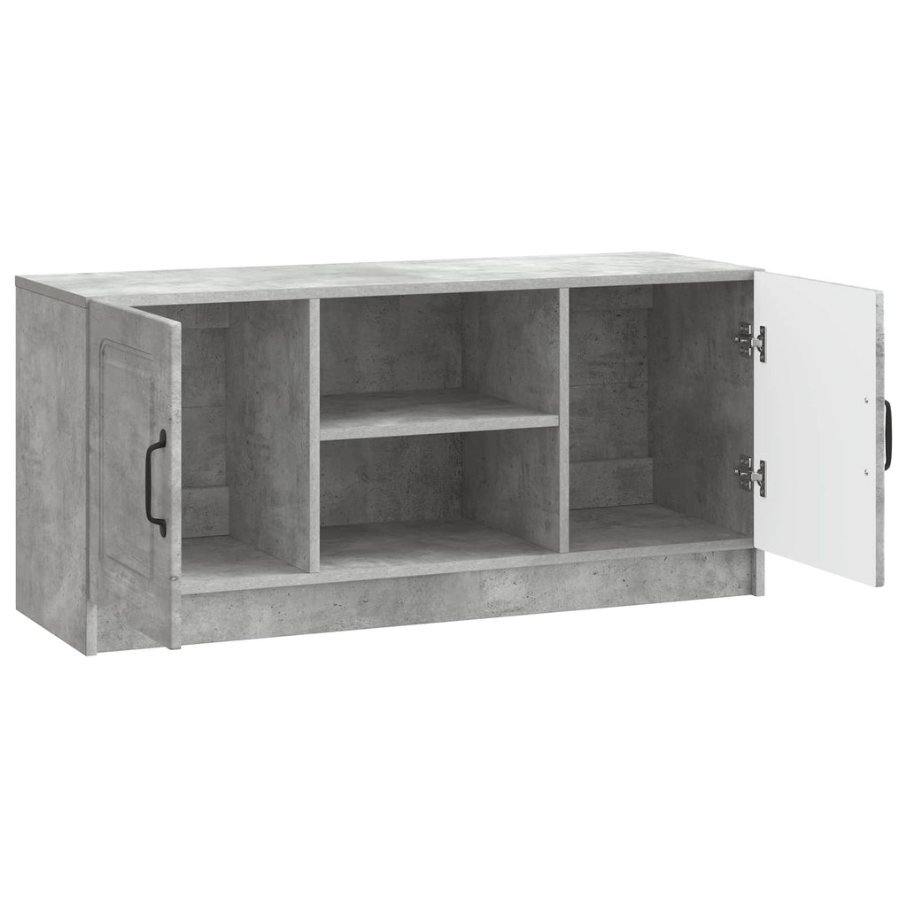 vidaXL Szafka pod telewizor Betonowy szary 102 x 34,5 x 47 cm