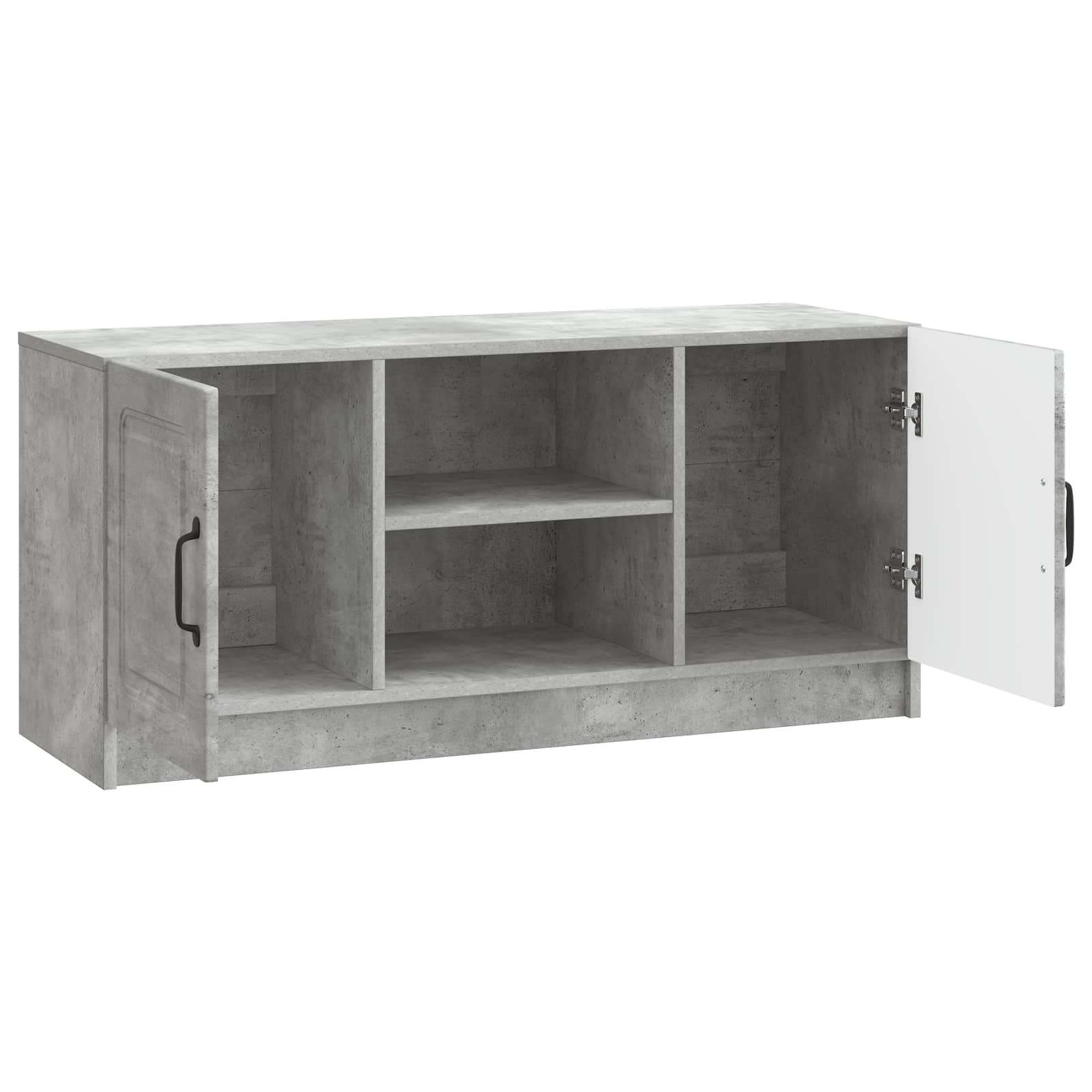 vidaXL Szafka pod telewizor Betonowy szary 102 x 34,5 x 47 cm