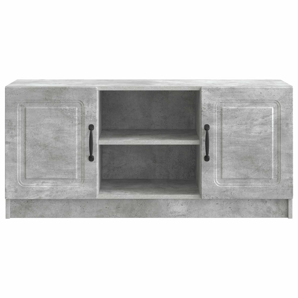 vidaXL Szafka pod telewizor Betonowy szary 102 x 34,5 x 47 cm