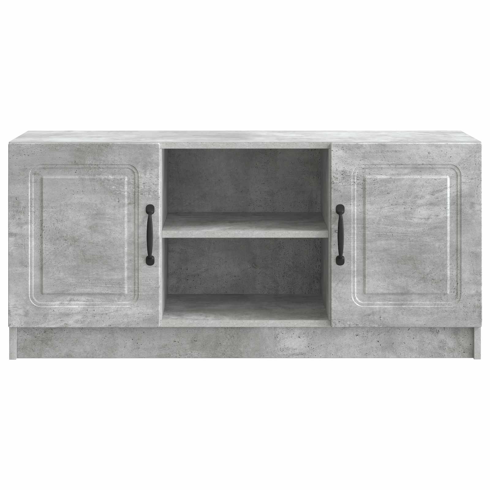 vidaXL Szafka pod telewizor Betonowy szary 102 x 34,5 x 47 cm