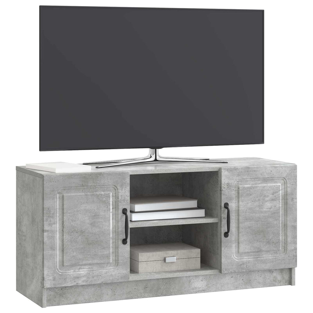 vidaXL Szafka pod telewizor Betonowy szary 102 x 34,5 x 47 cm