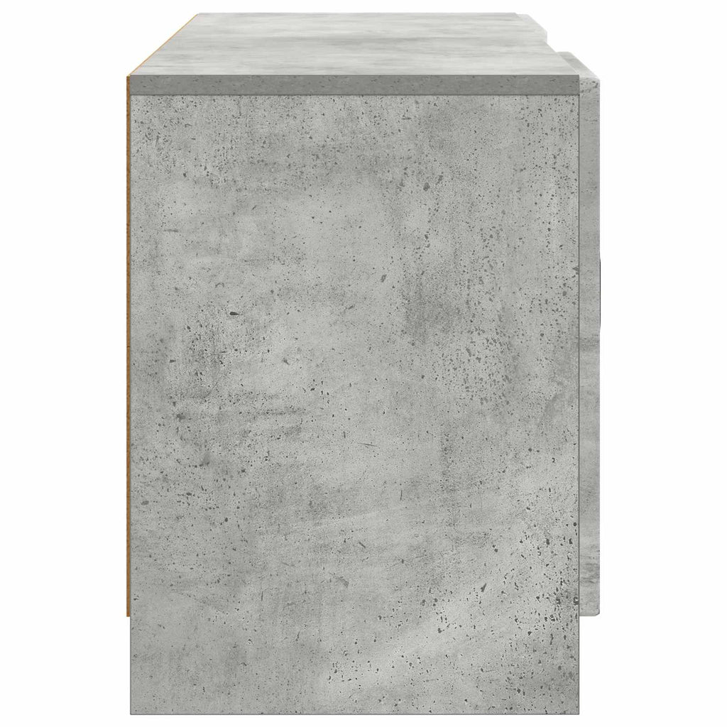 vidaXL Szafka pod telewizor Betonowy szary 102 x 34,5 x 47 cm