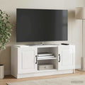 vidaXL Szafka pod telewizor Biały wysoki połysk 102 x 34,5 x 47 cm
