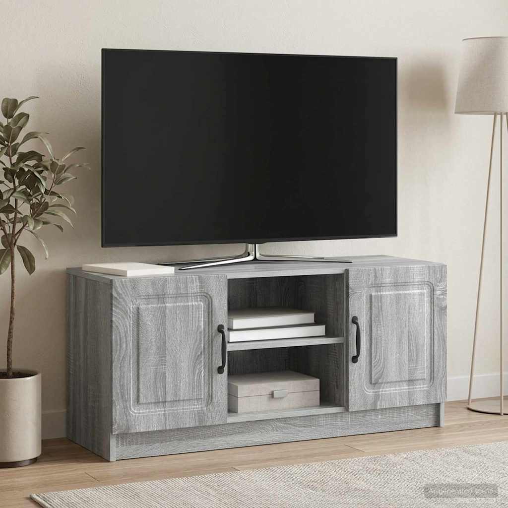 vidaXL Szafka pod telewizor Szary Sonoma 102 x 34,5 x 47 cm