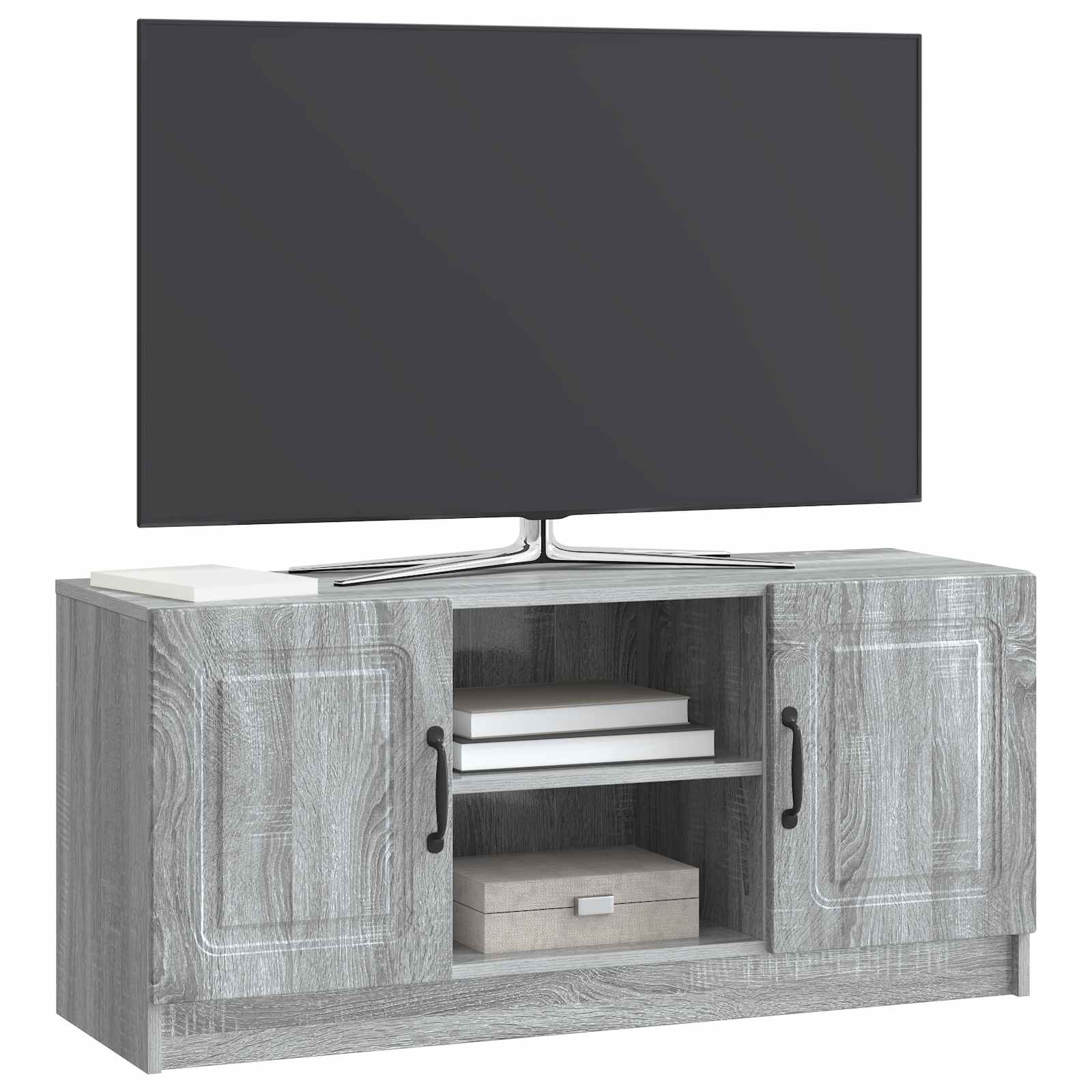 vidaXL Szafka pod telewizor Szary Sonoma 102 x 34,5 x 47 cm